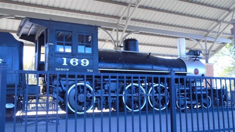 Denver & Rio Grande Western Locomotive No. 169 image. Click for full size.