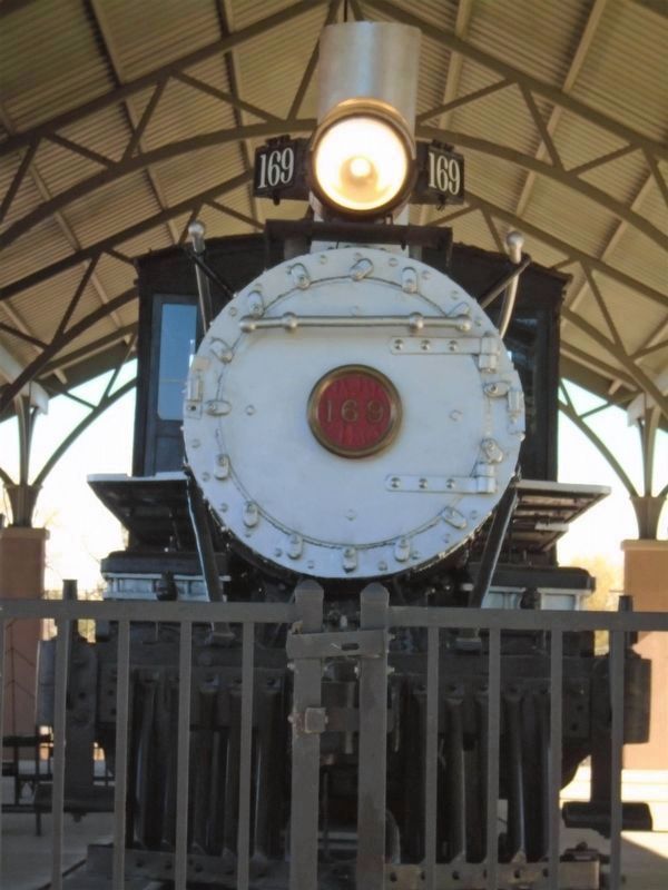 Denver & Rio Grande Locomotive No. 169 image. Click for full size.