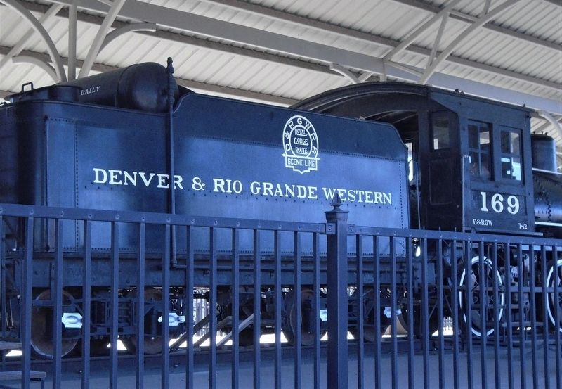 Denver & Rio Grande Western Locomotive No. 169 Tender image. Click for full size.