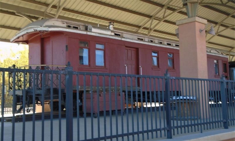 Denver & Rio Grande Western Wooden Combine Car image. Click for full size.