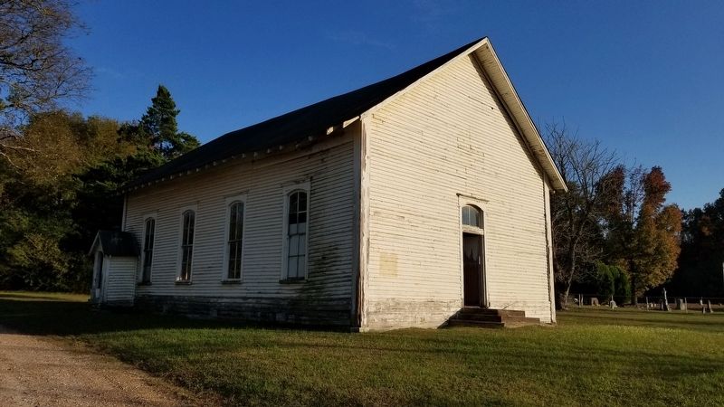 Dalby Springs Methodist Church and Cemetery. Click for full size. Dalby Springs Methodist Church and Cemetery image. Click for full size.