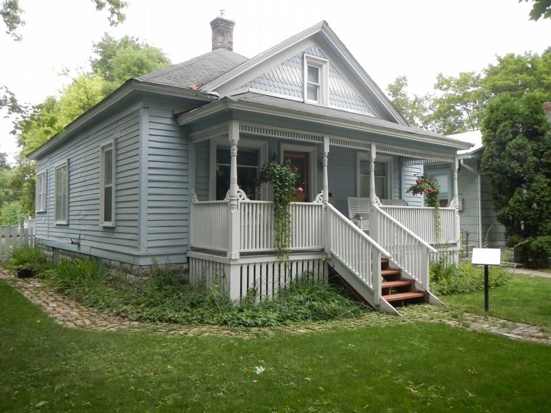 Jones House and Marker. Click for more information. Jones House and Marker image. Click for more information.