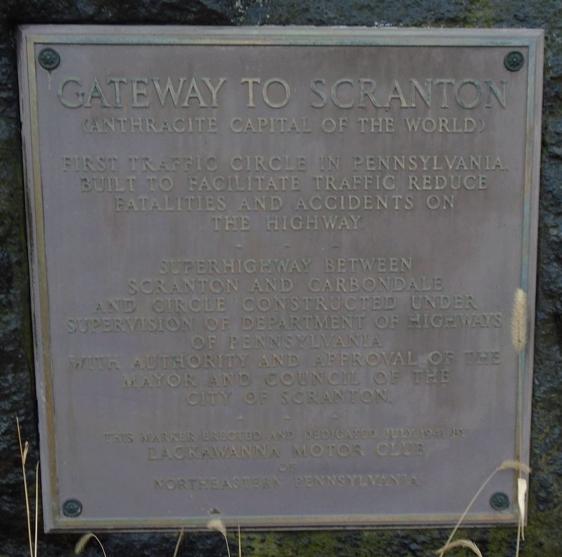Gateway to Scranton Marker image. Click for full size.
