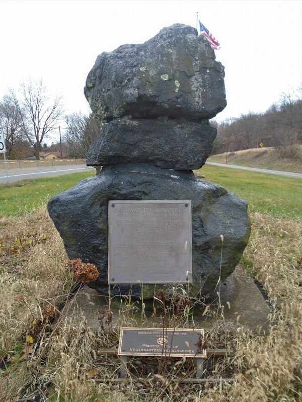 Gateway to Scranton Marker. Click for full size. Gateway to Scranton Marker image. Click for full size.