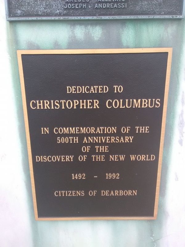 Cristoforo Colombo Marker image. Click for full size.