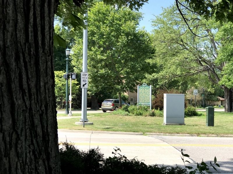 Center Avenue Marker. Click for full size. Center Avenue Marker image. Click for full size.