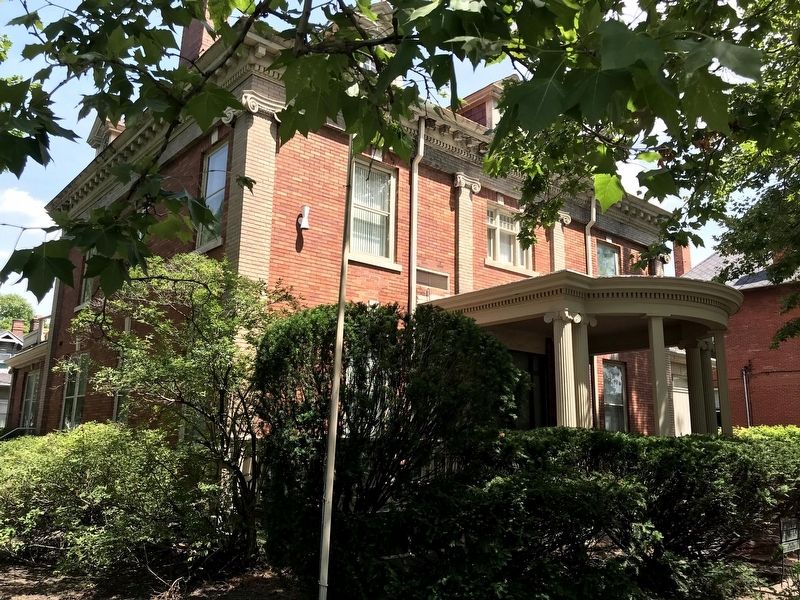 The Thomas E. Webster House. Click for full size. The Thomas E. Webster House image. Click for full size.