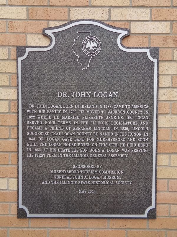 Dr. John Logan Marker image. Click for full size.
