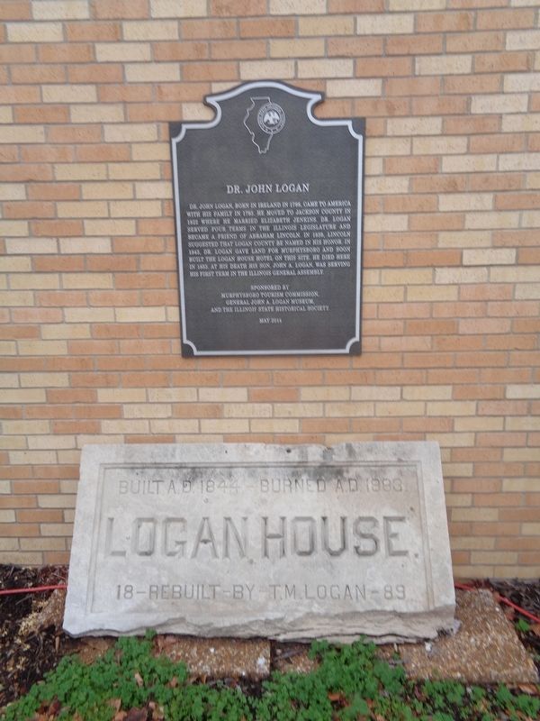Dr. John Logan Marker image. Click for full size.