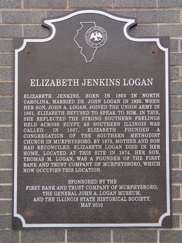 Elizabeth Jenkins Logan Marker image. Click for full size.