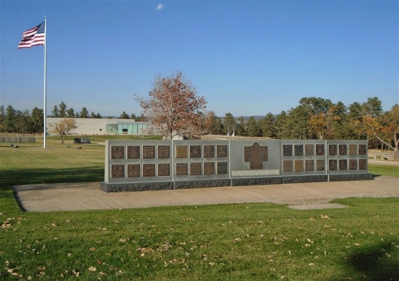 19th Bomb Group Marker on Memorial Wall image. Click for full size.