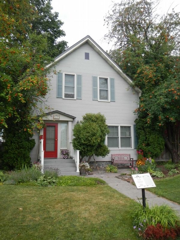 McAllester House and Marker. Click for more information. McAllester House and Marker image. Click for more information.