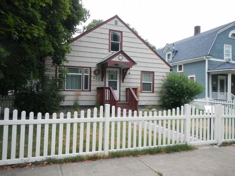 Ripke House and Marker image. Click for full size.