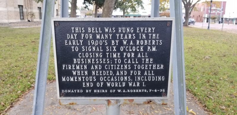 Upshur County Bell Marker image. Click for full size.