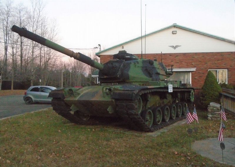 M60A3 Tank Near Veterans Memorial image. Click for full size.