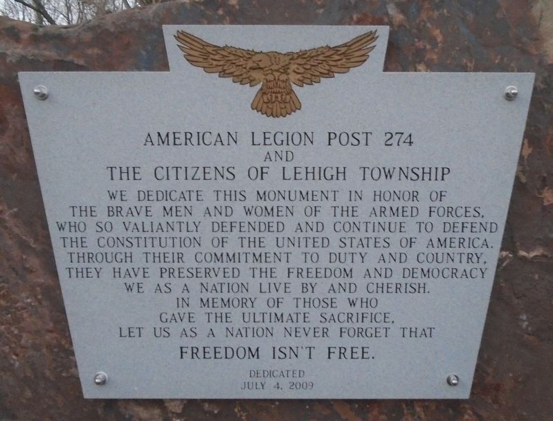 Veterans Memorial Marker. Click for full size. Veterans Memorial Marker image. Click for full size.