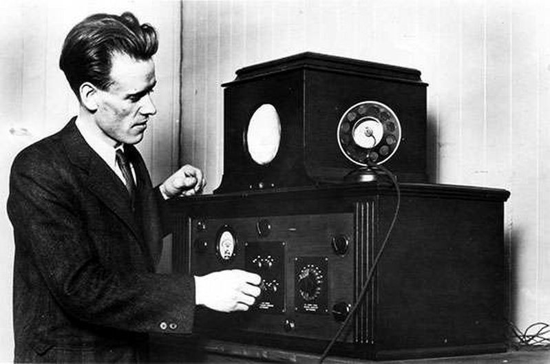 Philo Farnsworth image. Click for full size.