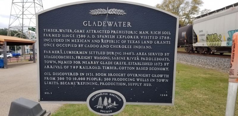 Gladewater Marker image. Click for full size.