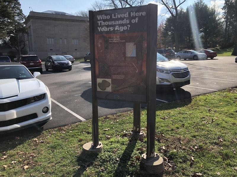 Who Lived Here Thousands of Years Ago? Marker. Click for full size. Who Lived Here Thousands of Years Ago? Marker image. Click for full size.