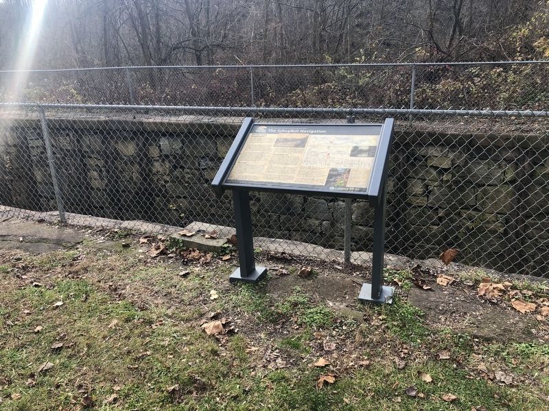 The Schuylkill Navigation Marker image. Click for full size.
