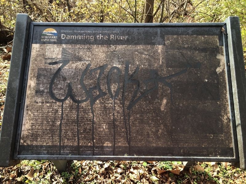 Damming the River Marker image. Click for full size.