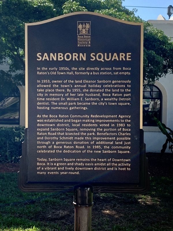 Sanborn Square Marker image. Click for full size.