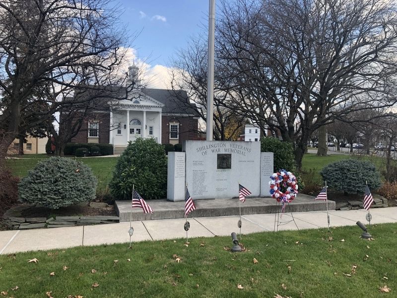 Shillington Veterans of War Memorial. Click for full size. Shillington Veterans of War Memorial image. Click for full size.