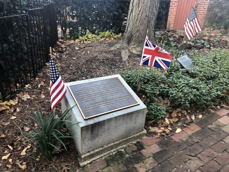 St. James Churchyard Marker image. Click for full size.