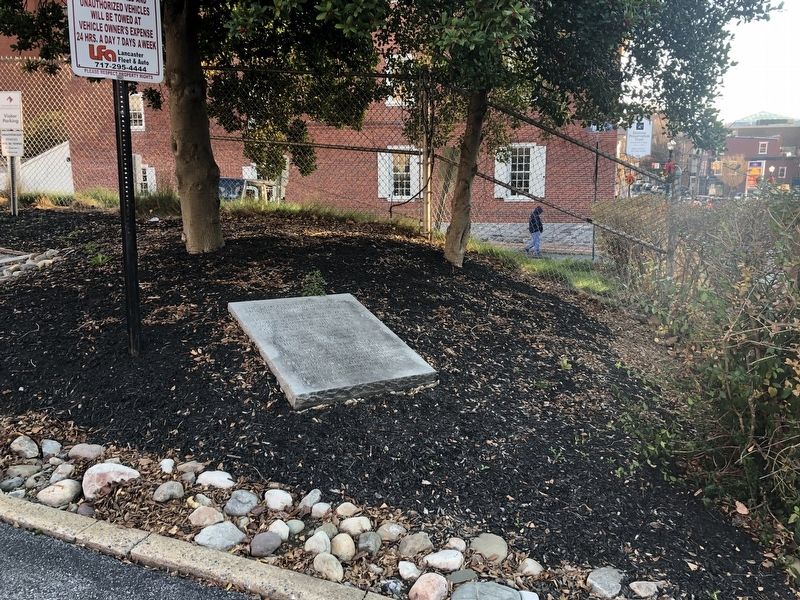 Moravian Cemetery Site Marker image. Click for full size.