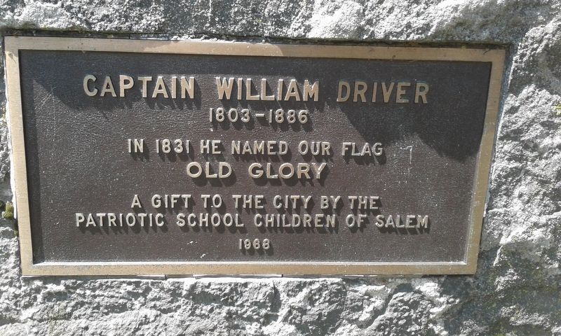 Captain William Driver Marker image. Click for full size.