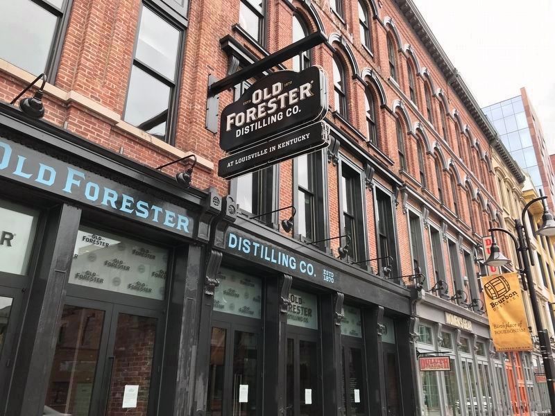 Old Forester Distilling Co., 119 West Main Street image. Click for full size.