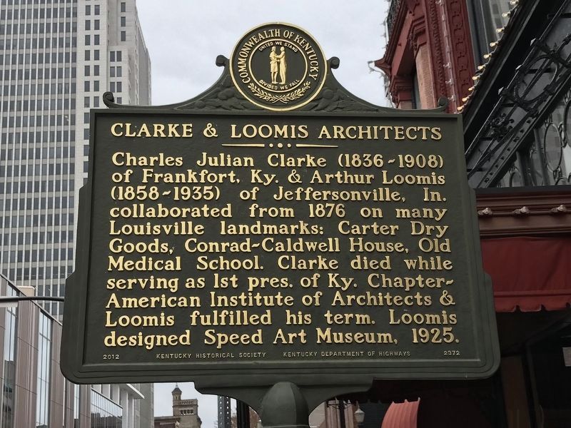Clarke & Loomis Architects Marker image. Click for full size.