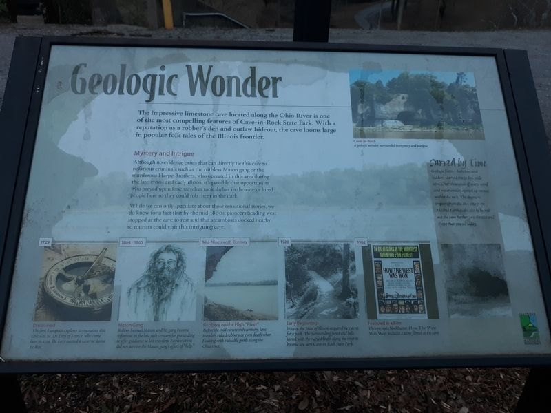 Geologic Wonder Marker image. Click for full size.
