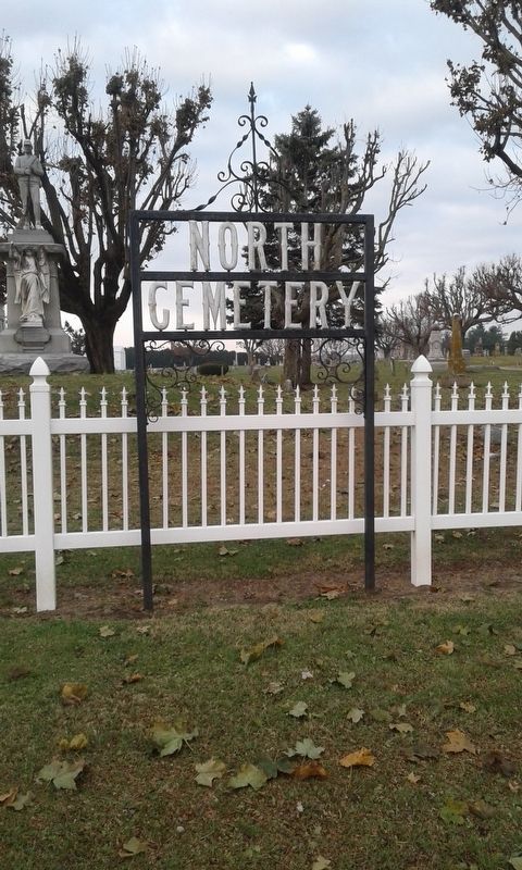 Cedarville North Cemetery Marker. Click for full size. Cedarville North Cemetery Marker image. Click for full size.