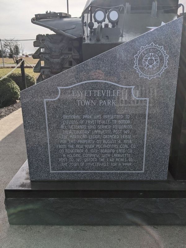 Fayetteville Korean War Memorial image. Click for full size.
