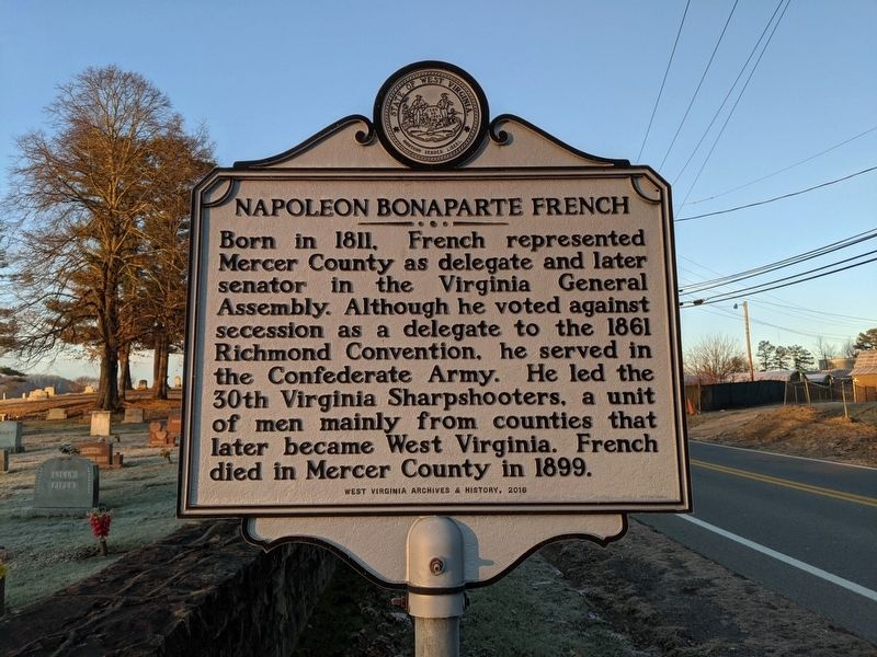Napoleon Bonaparte French Marker image. Click for full size.