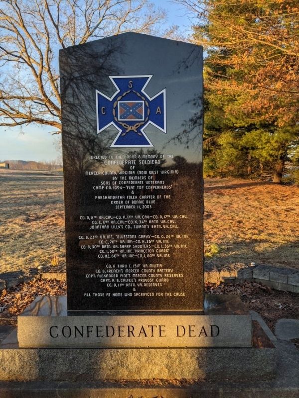 Confederate Dead Marker image. Click for full size.