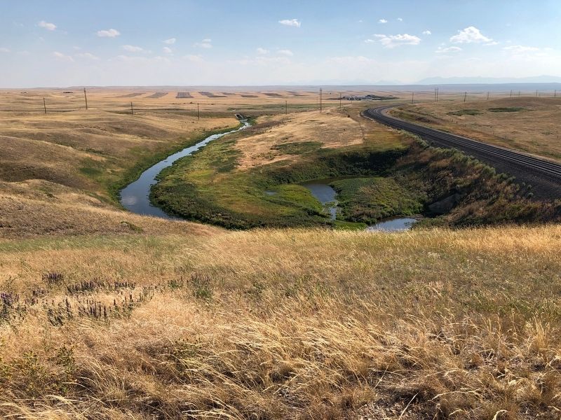 Willow Creek from the Monument image. Click for full size.