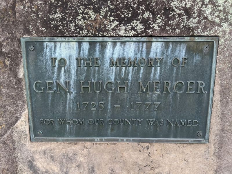 In Memory of Gen. Hugh Mercer Marker image. Click for full size.