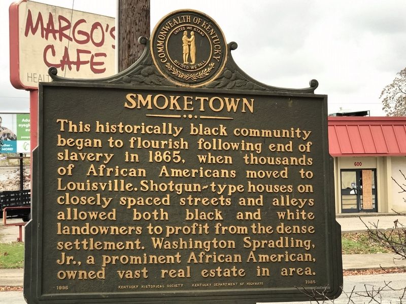 Smoketown Marker image. Click for full size.