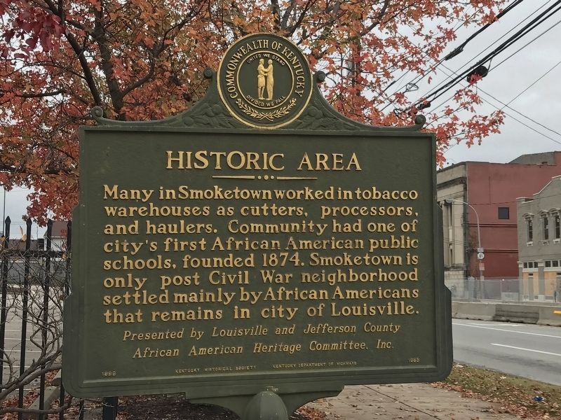 Historic Area Marker image. Click for full size.