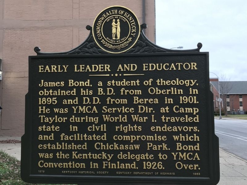 Early Leader and Educator Marker image. Click for full size.