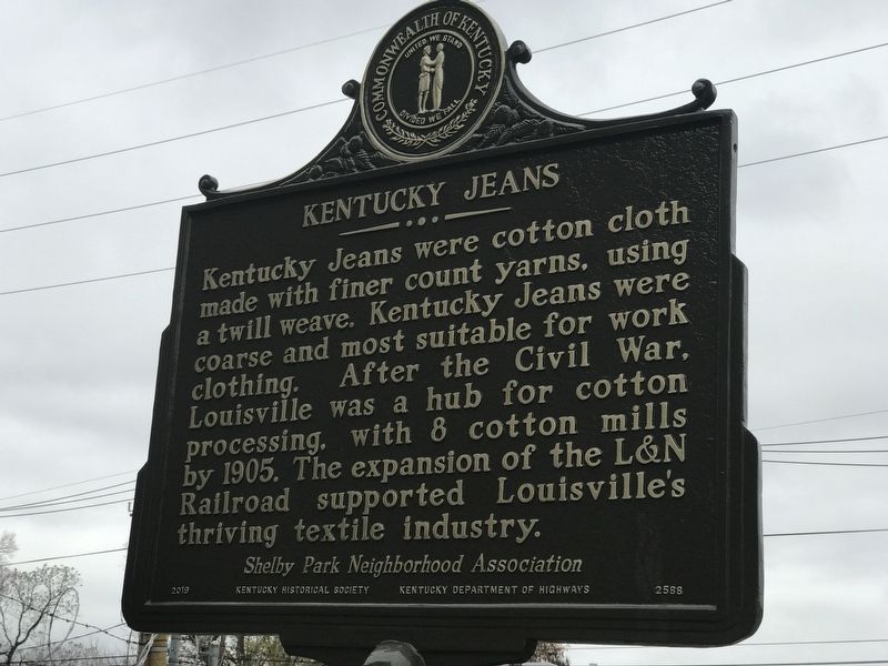 Kentucky Jeans Marker image. Click for full size.