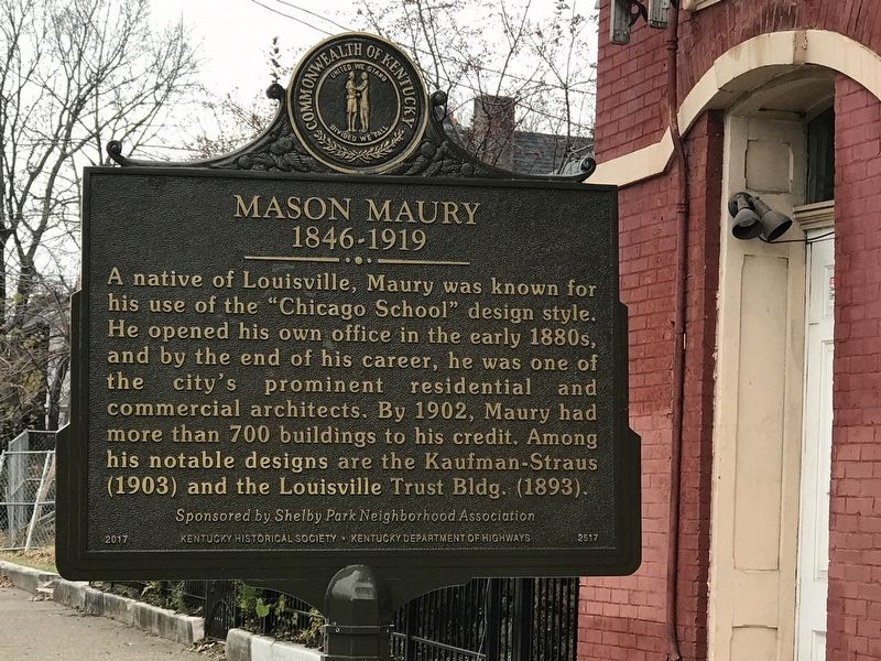 Mason Maury Marker image. Click for full size.