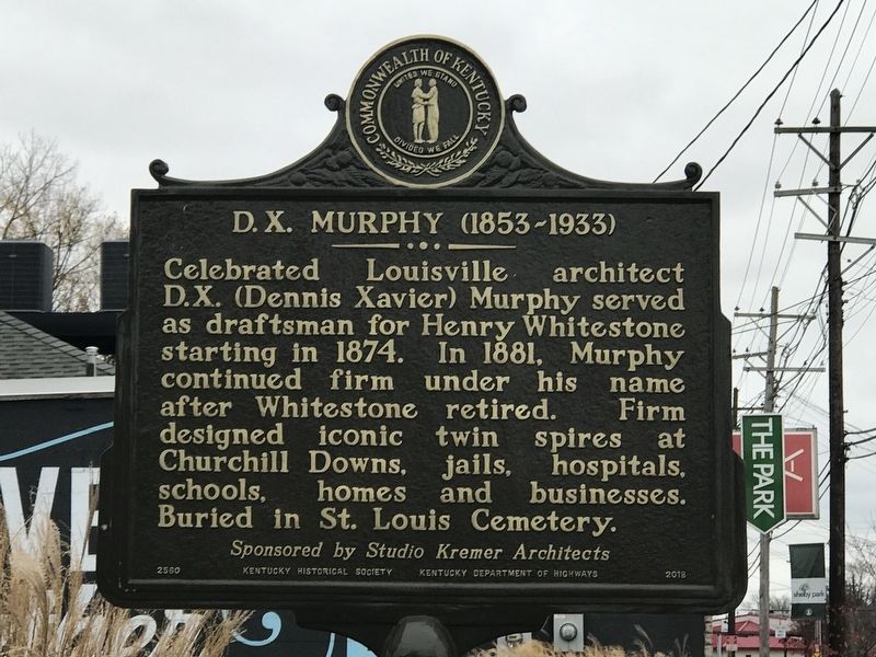 D.X. Murphy (1853-1933) Marker image. Click for full size.