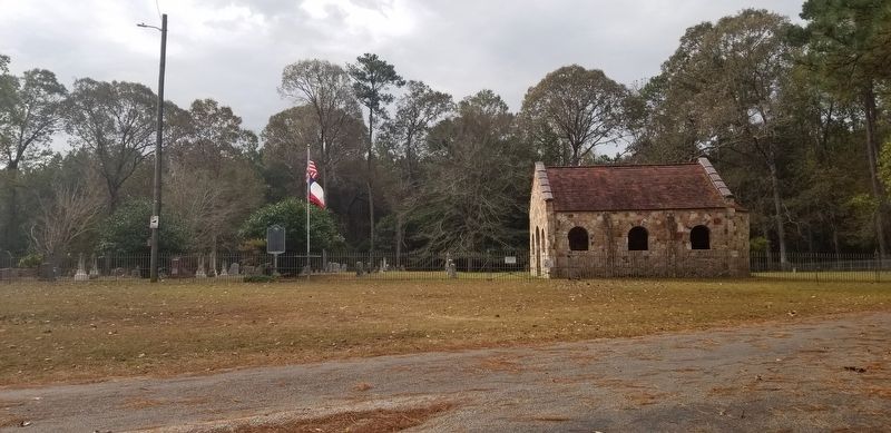 Pedigo Family Cemetery, Marker and Chapel. Click for full size. Pedigo Family Cemetery, Marker and Chapel image. Click for full size.