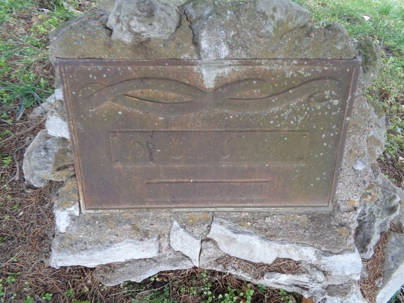 Dr. George Fisher grave image. Click for full size.