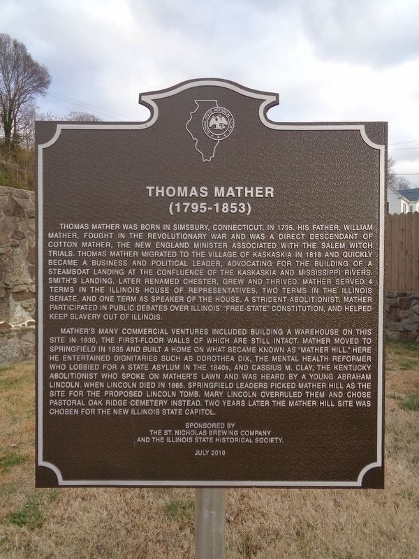 Thomas Mather Marker image. Click for full size.