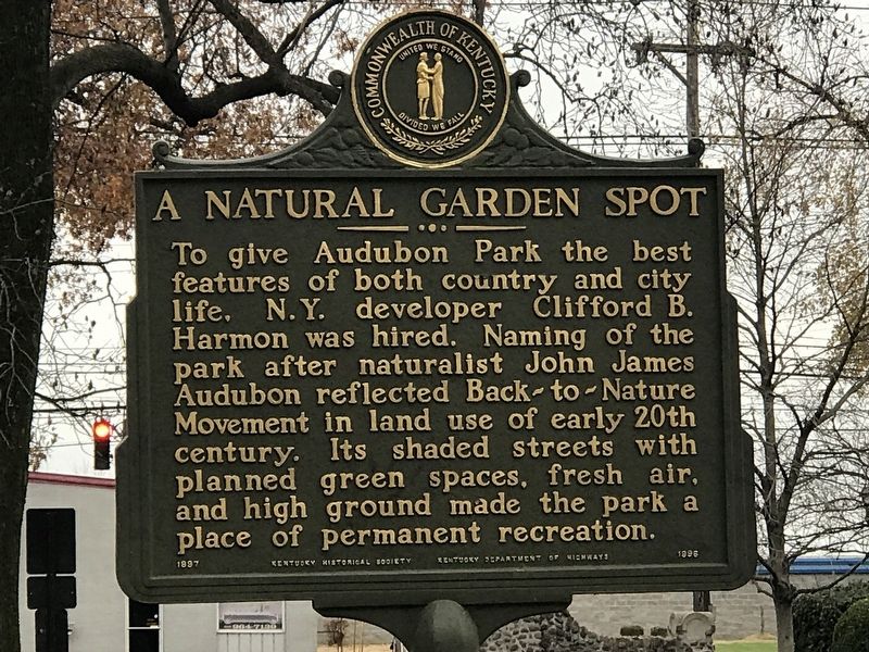 A Natural Garden Spot Marker image. Click for full size.