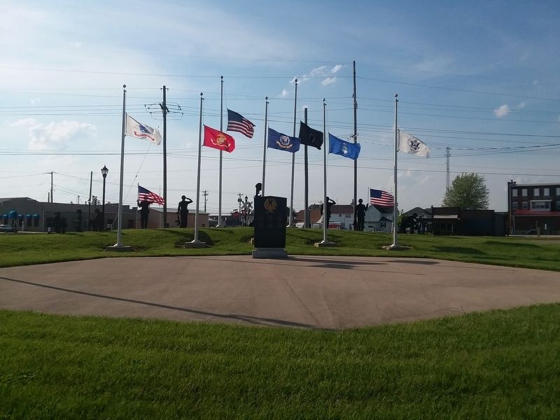 Celina Veterans Memorial image. Click for full size.